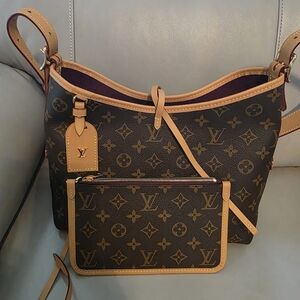 Brand NEW Louis Vuitton Carry All PM. Never carried. Pouchette Included.